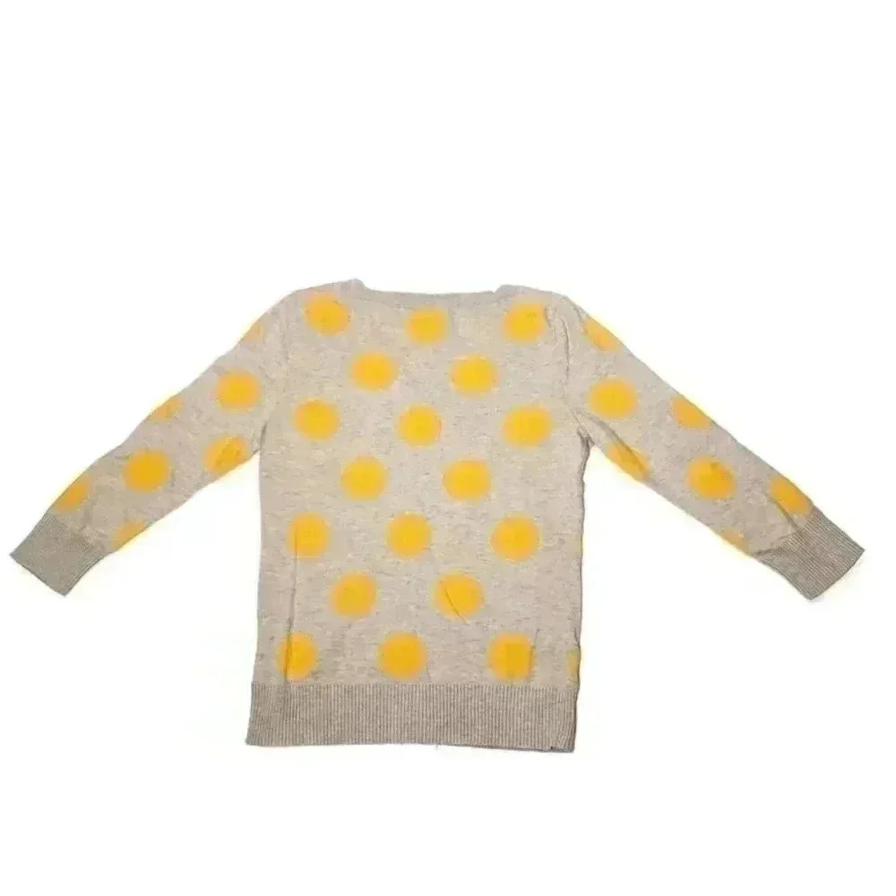 American Eagle Outfitters 100% Cotton Polka Dot Cardigan Winter Sweater Size XS - Picture 4 of 5